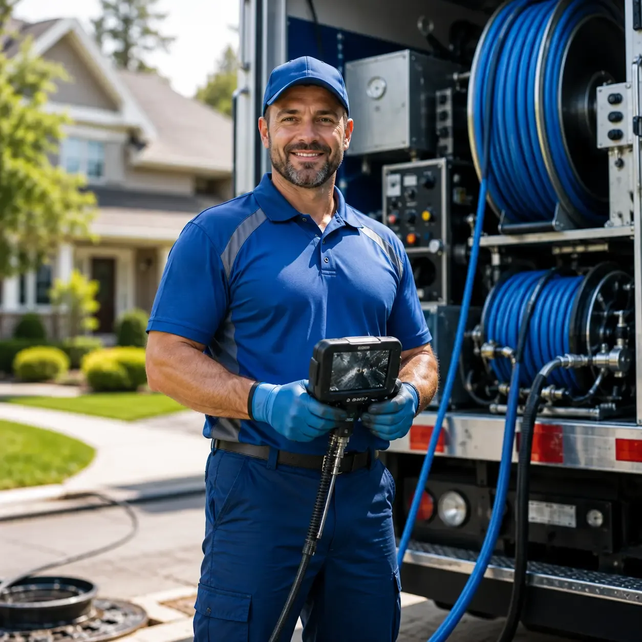 Local outdoor drain cleaning specialists in Ogdensburg, WI